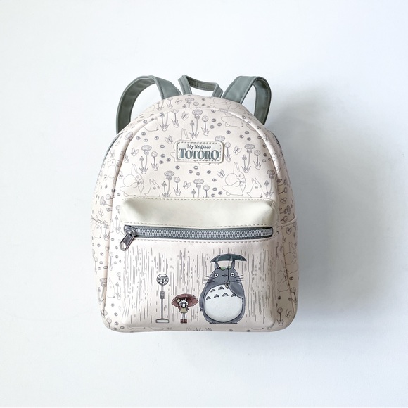 Loungefly Bags Loungefly Totoro Umbrella Mini Cream White Gray